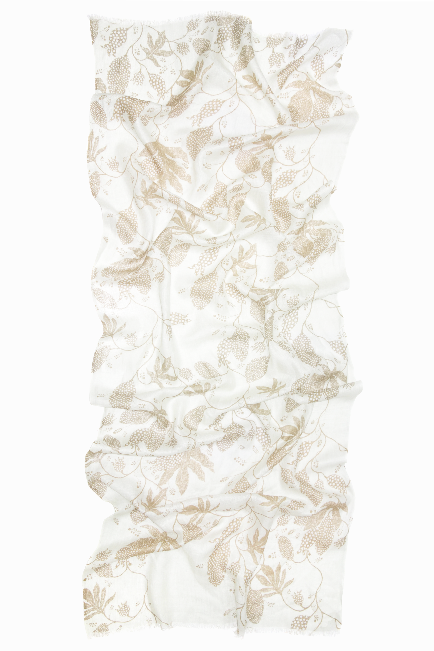 Botanical Silk Cashmere Scarf