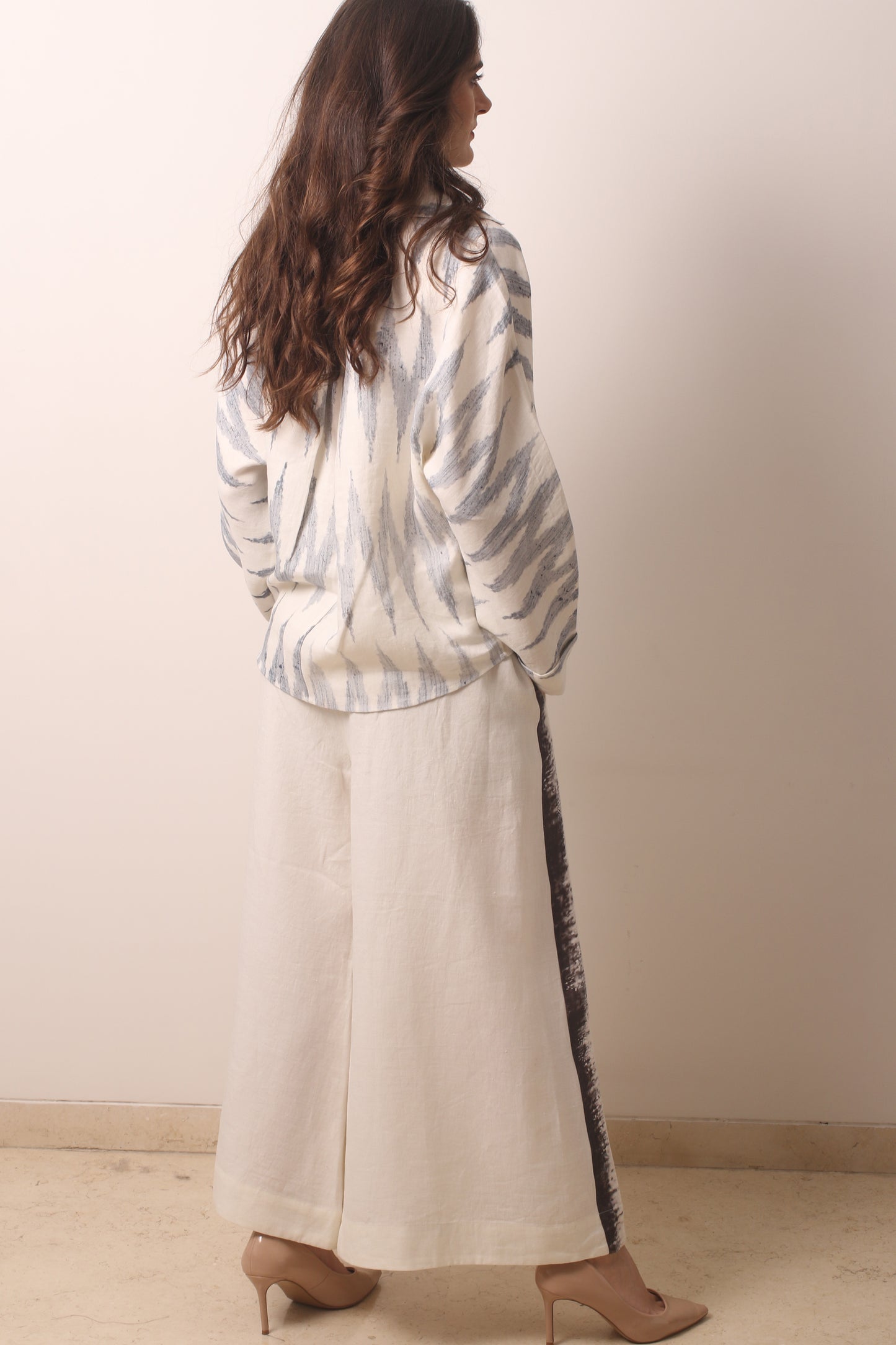 Linen Wide Leg Pant 4- Pashma Women's