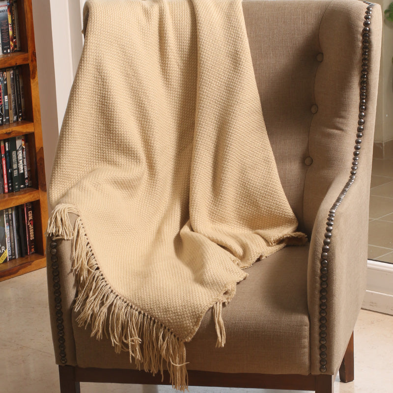 Wool Basket Throw : Alaia