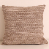 Space Dyed Cotton Wool Cushion - Azalea