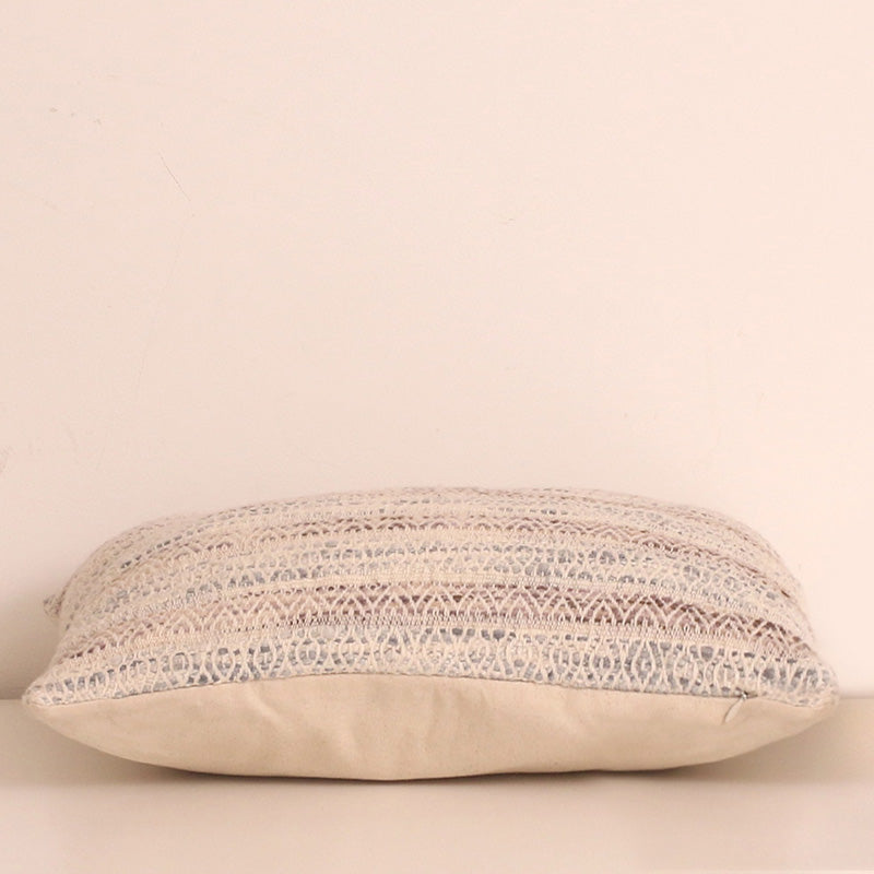 Space Dyed Cotton Wool Cushion - Aztec