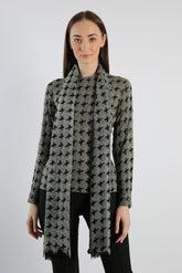 Silk Wool Cashmere Sweater and Scarf Set