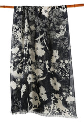 Printed Silk Cashmere Scarf