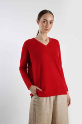V Neck Cashmere Sweater