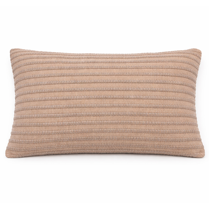 Textured Ribbed Cotton Wool Cushion : Willian