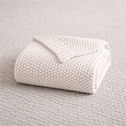 Cotton Knit throw : Henry