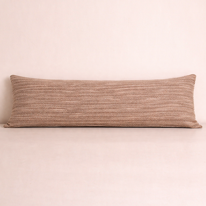 Space Dyed Cotton Wool Cushion - Azalea