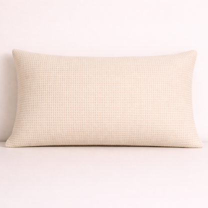Waffle Wool Cushion : Leo