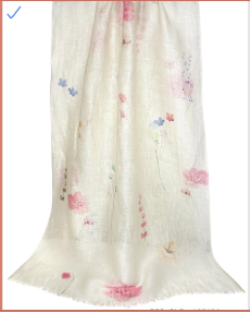 Multicolor printed scarf