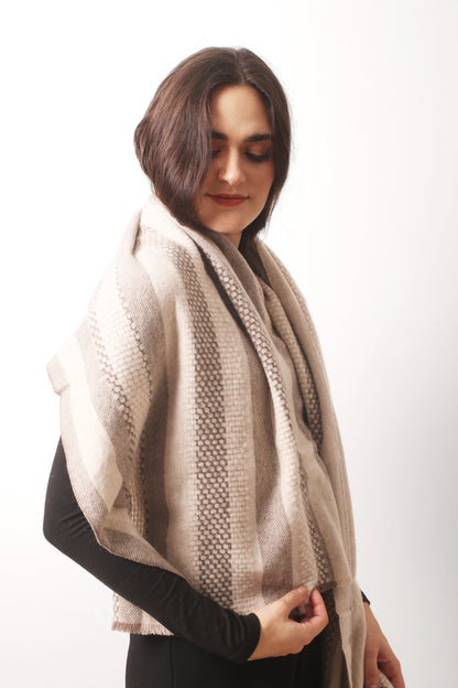 Cashmere Basket Weave Scarf