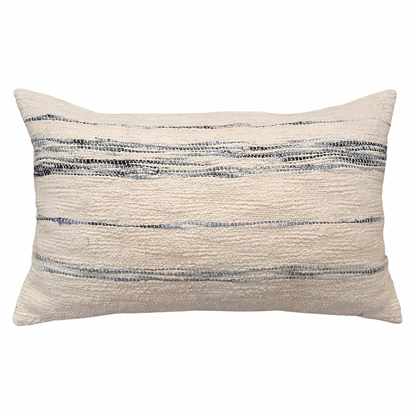 Space Dyed Cotton Wool Cushion : Aspen