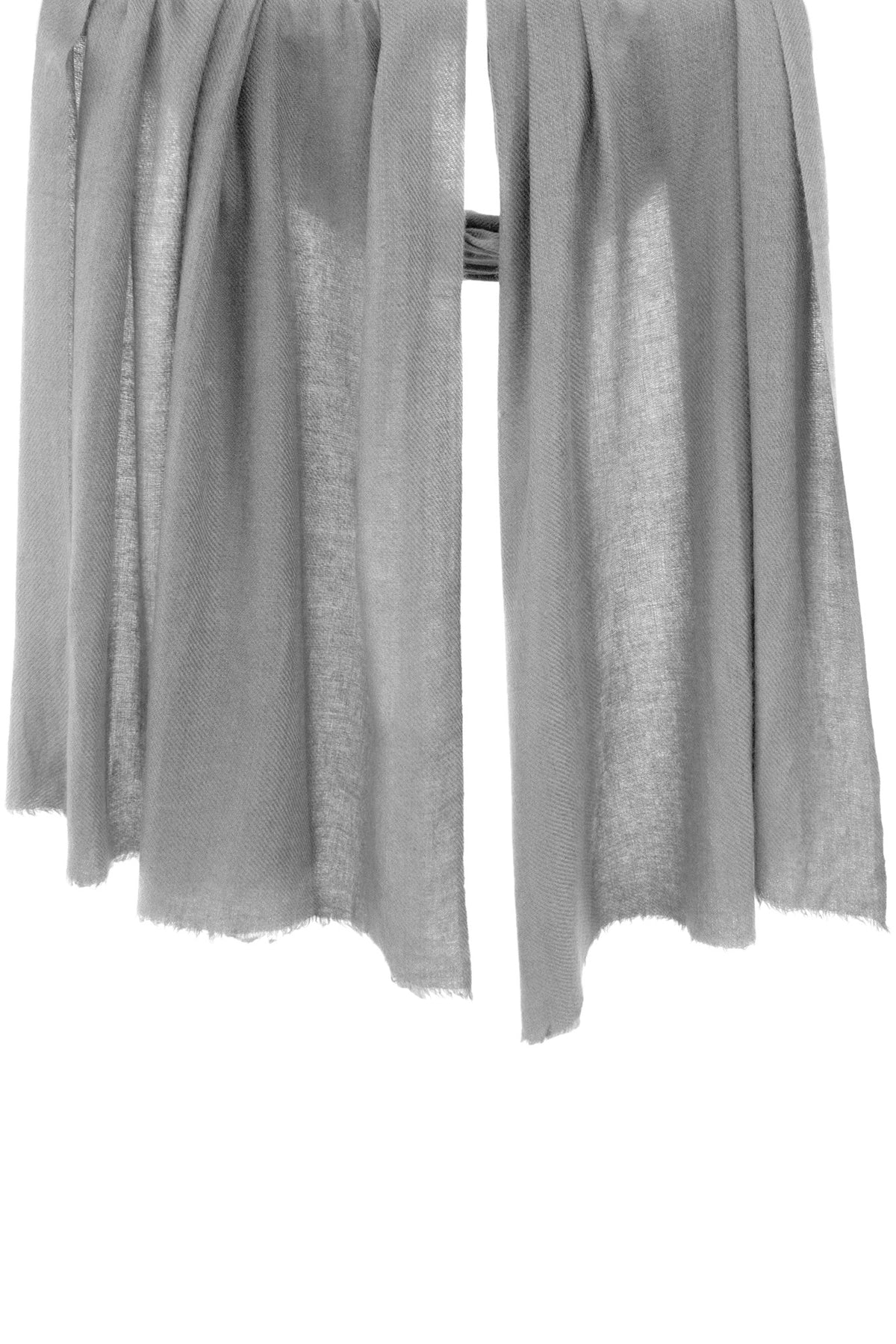 Smoke pure cashmere scarf