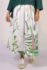 Printed Poplin Skirt