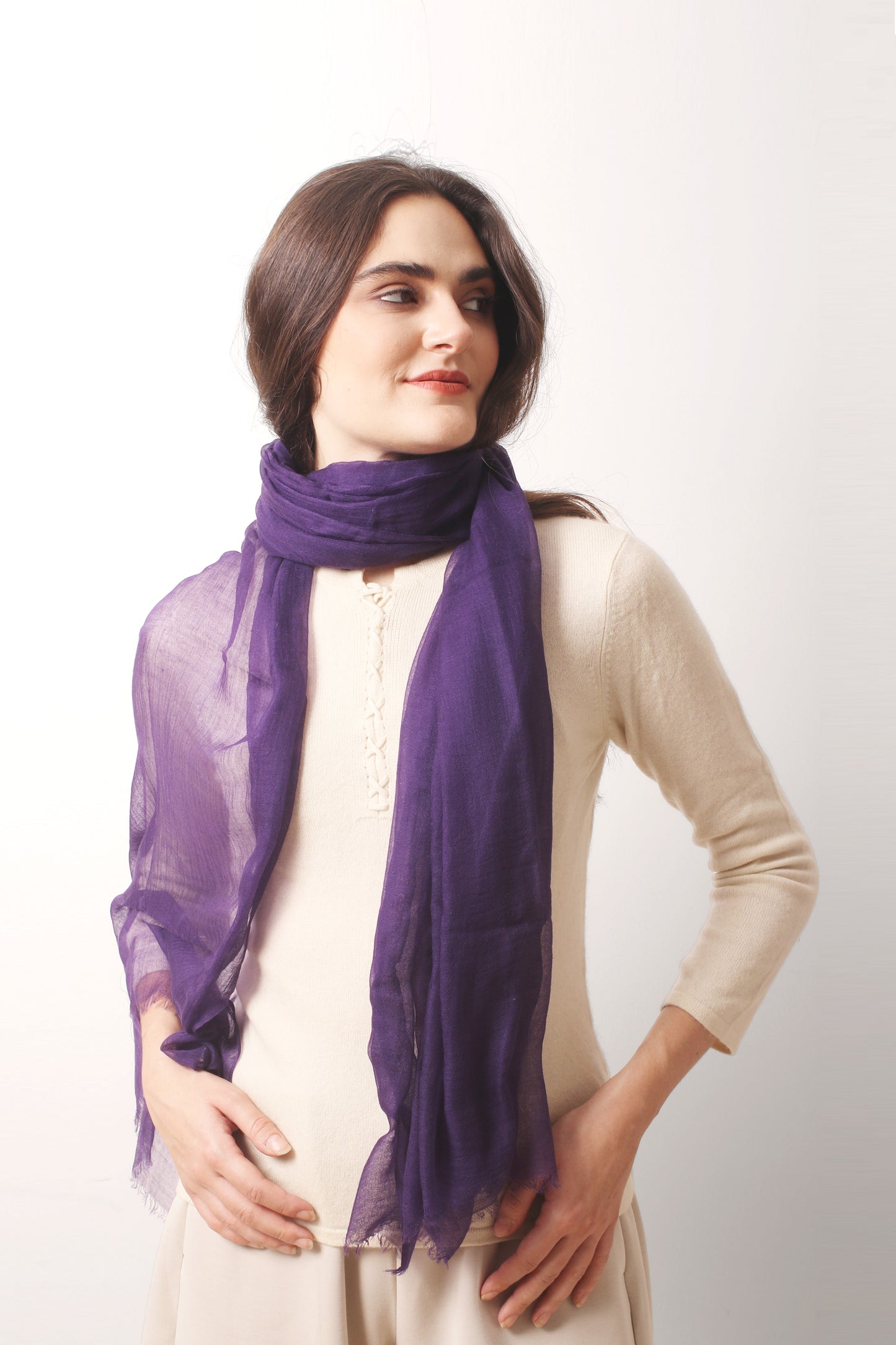 Indian Ink Cashmere Air Scarf