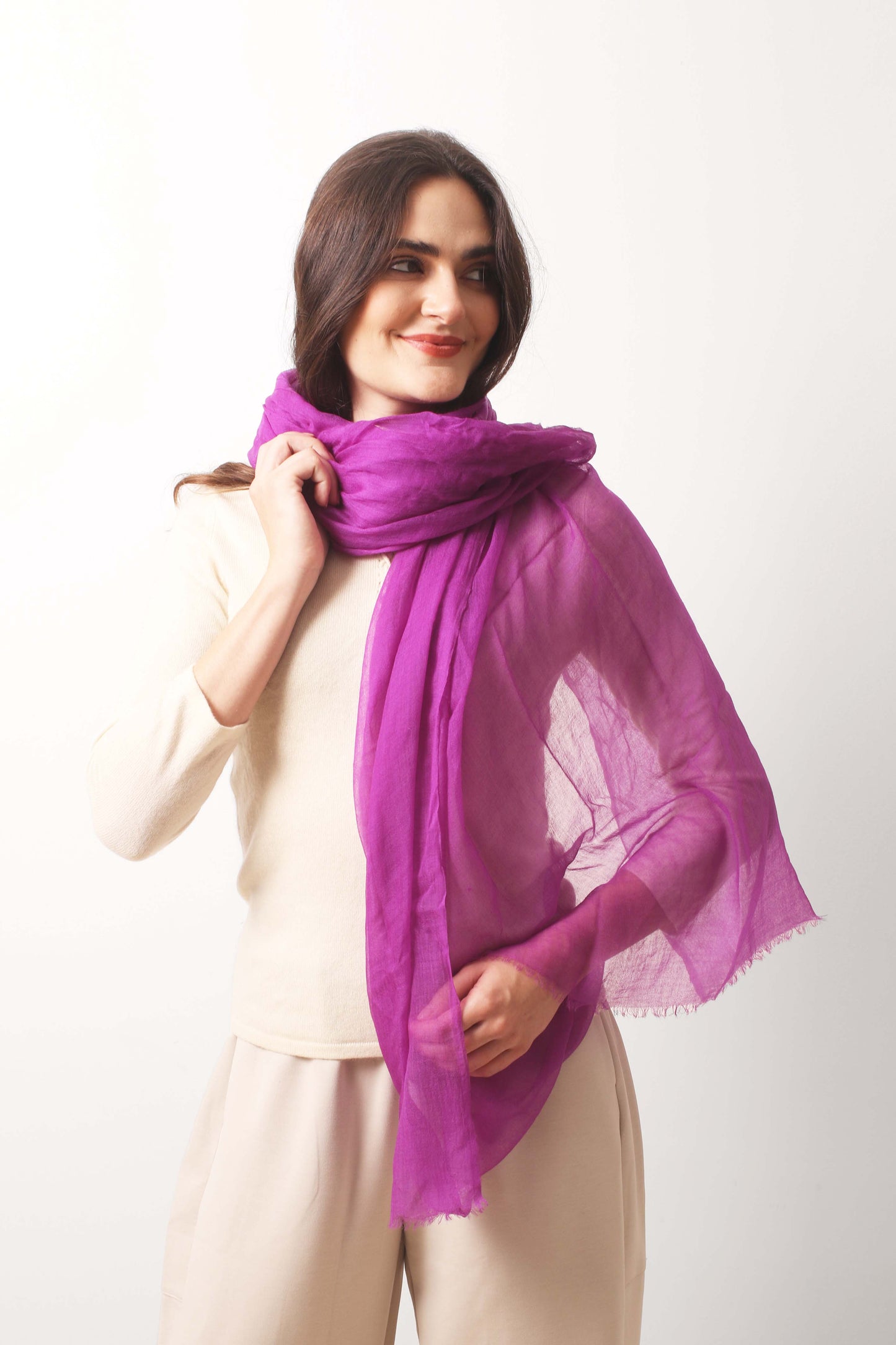 Bloom Cashmere Air Scarf