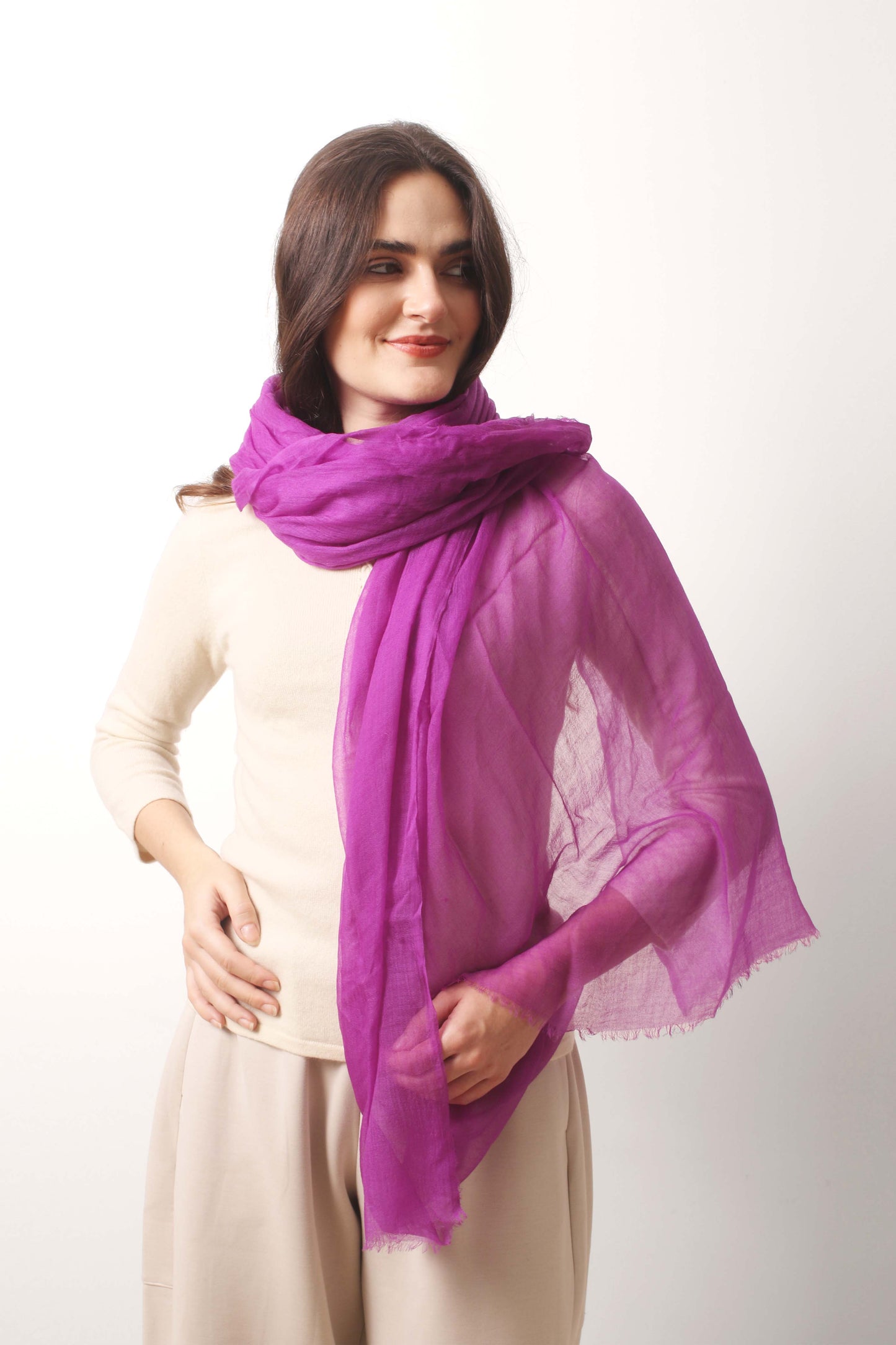 Bloom Cashmere Air Scarf