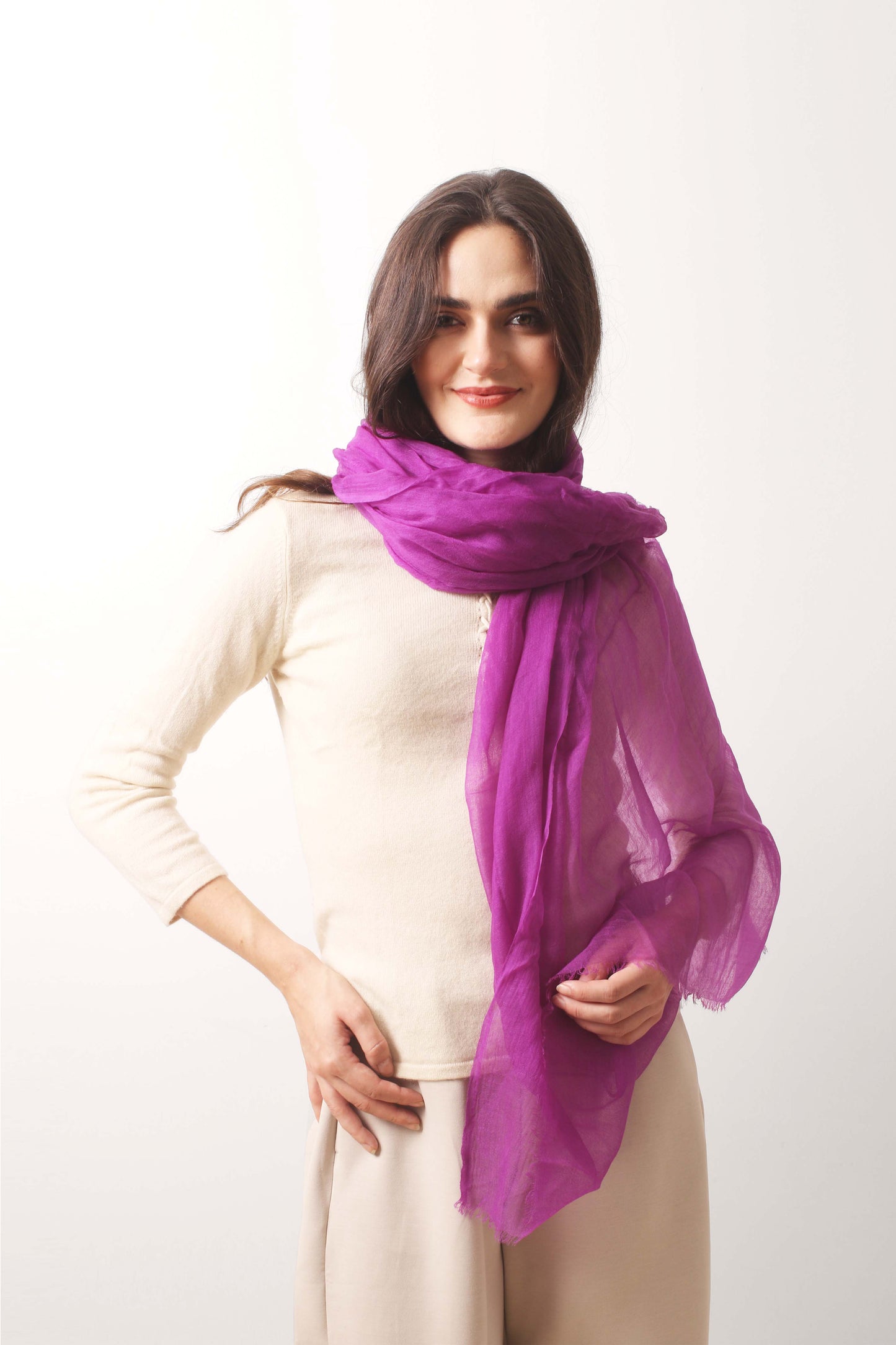 Bloom Cashmere Air Scarf