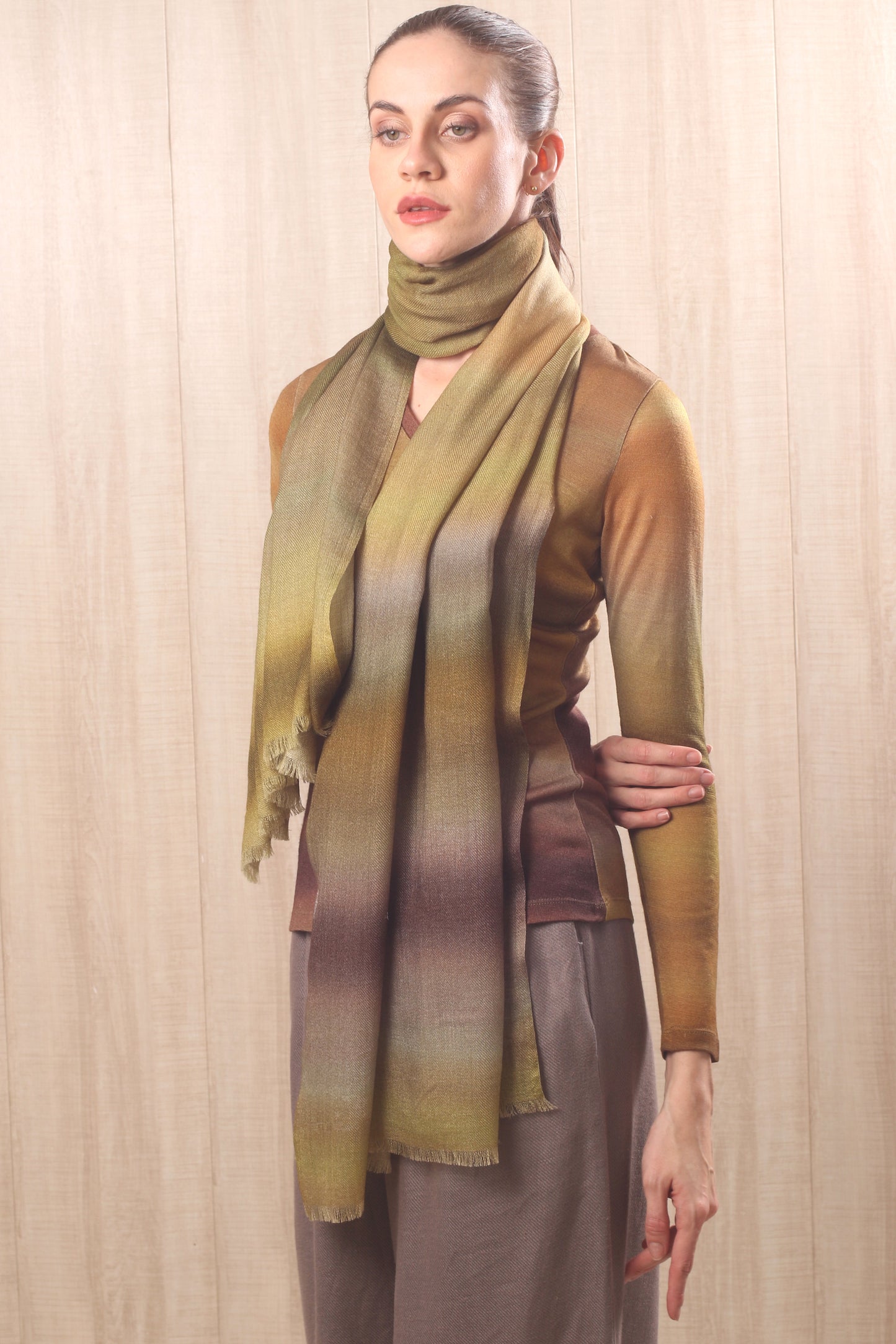 Meadow Silk Cashmere Scarf