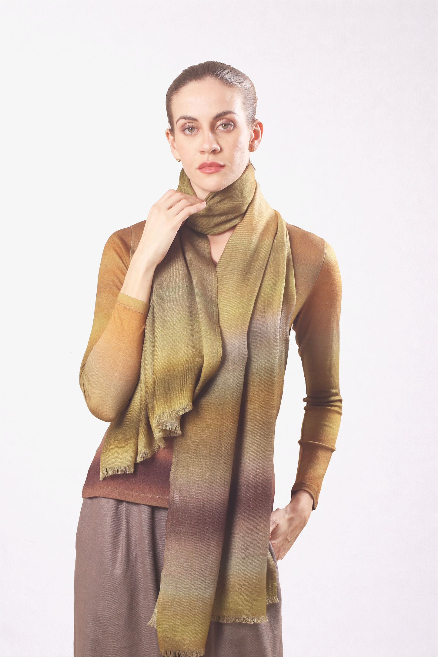 Meadow Silk Cashmere Scarf
