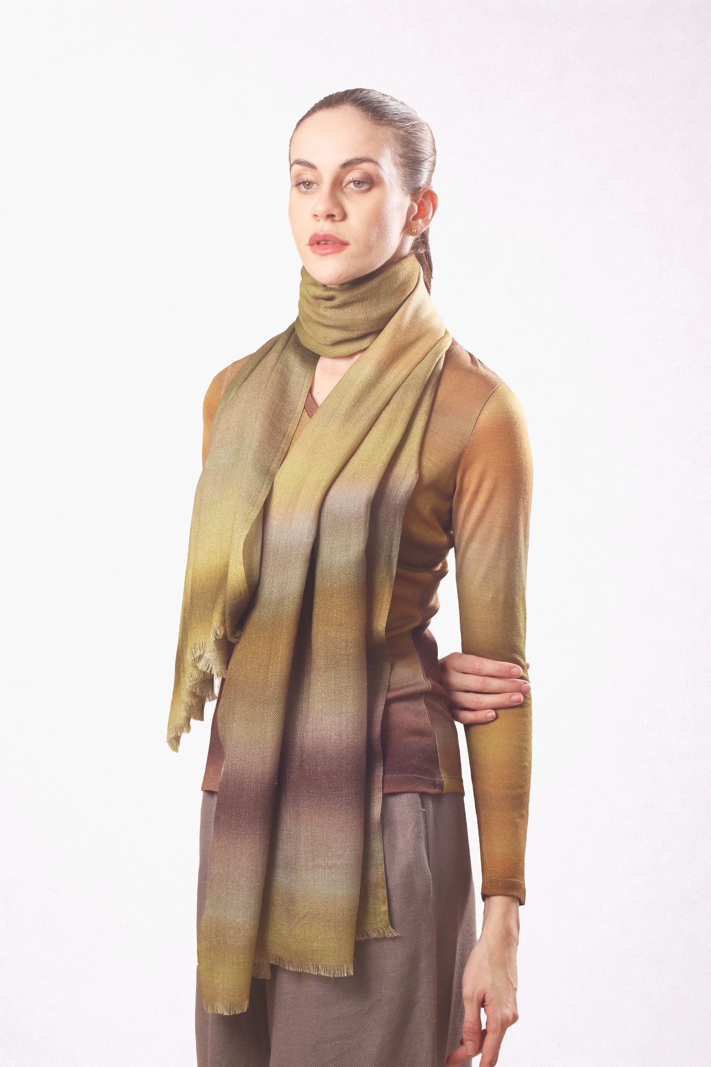 Meadow Silk Cashmere Scarf