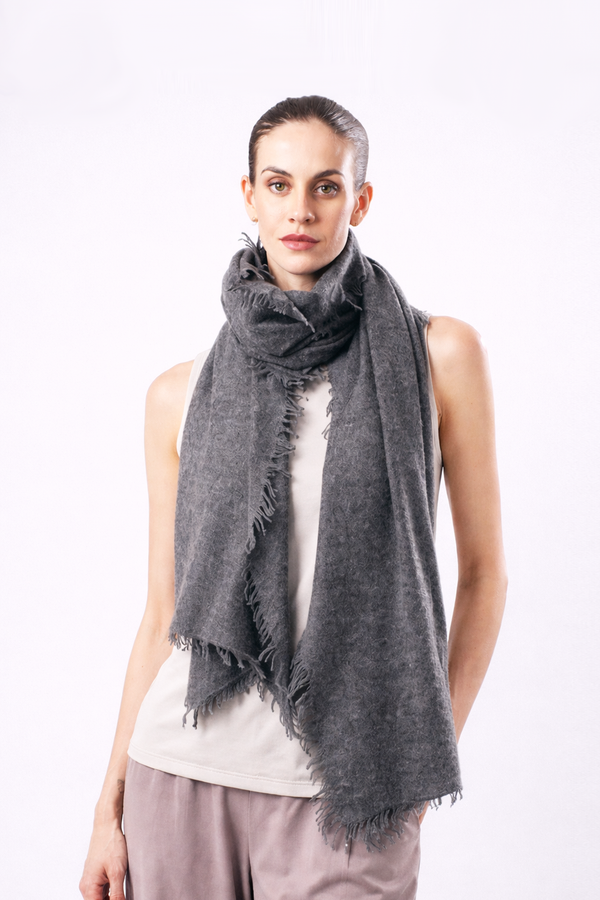 Nimbus Knitted Cashmere Scarf