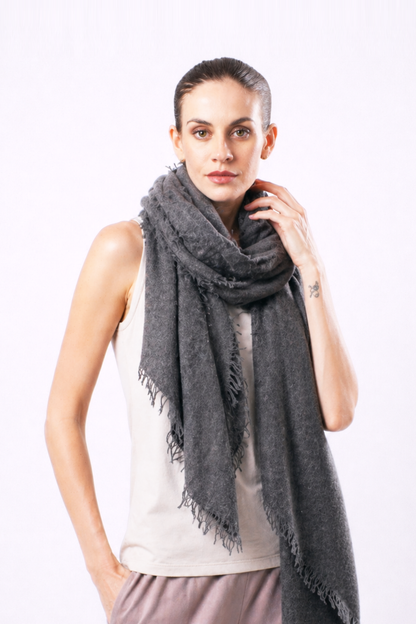 Nimbus Knitted Cashmere Scarf