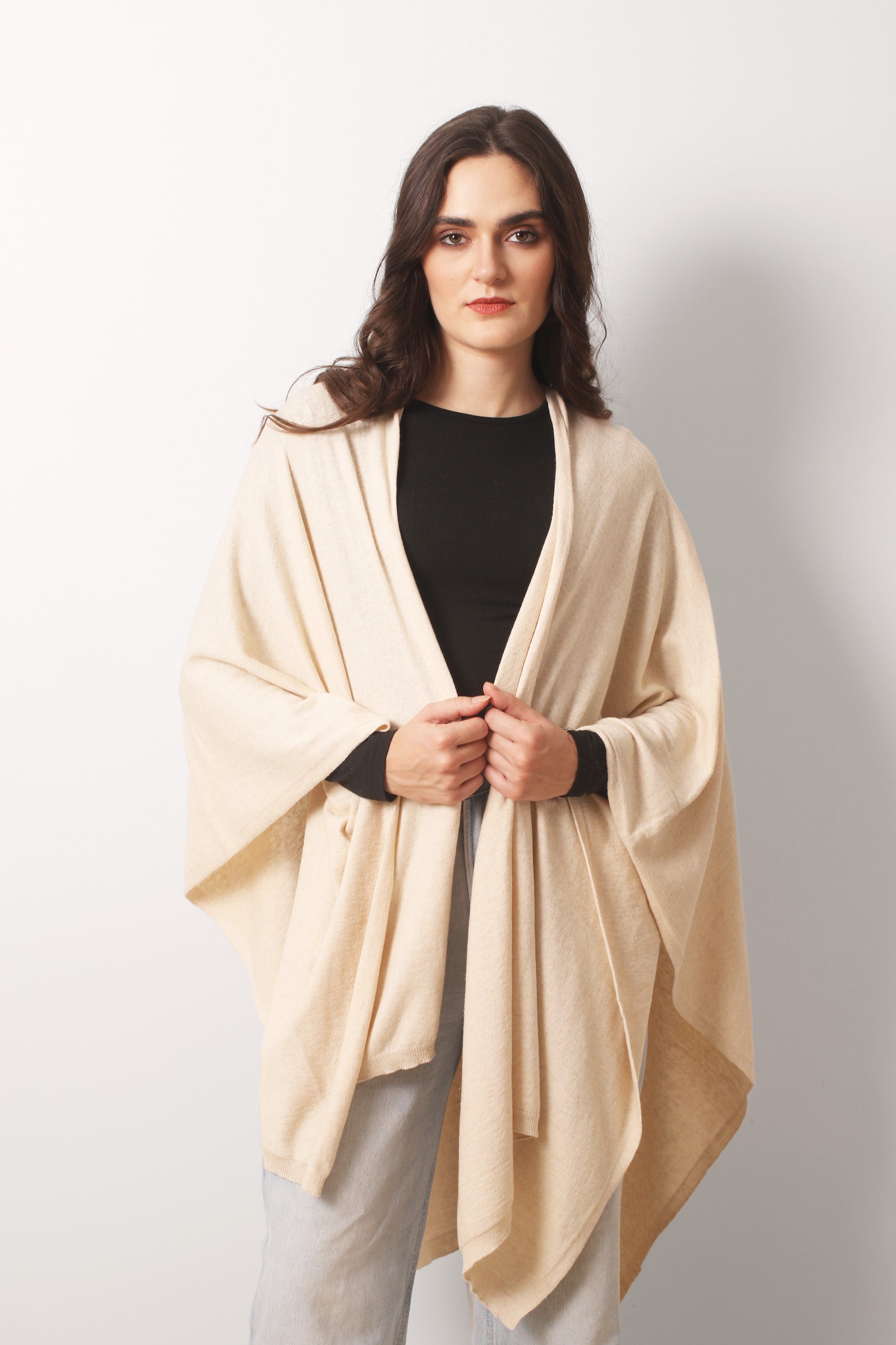 Oatmeal_Melange_Cashmere_Ruana_4-_Pashma_Women_s