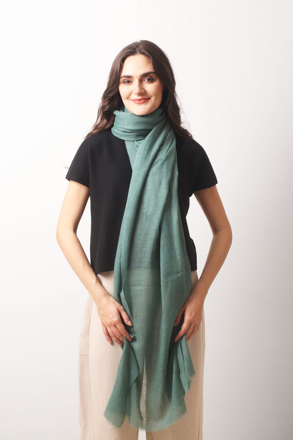 Pine Cashmere Air Scarf