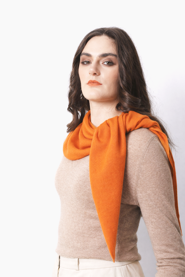 Russet Cashmere Neckerchief