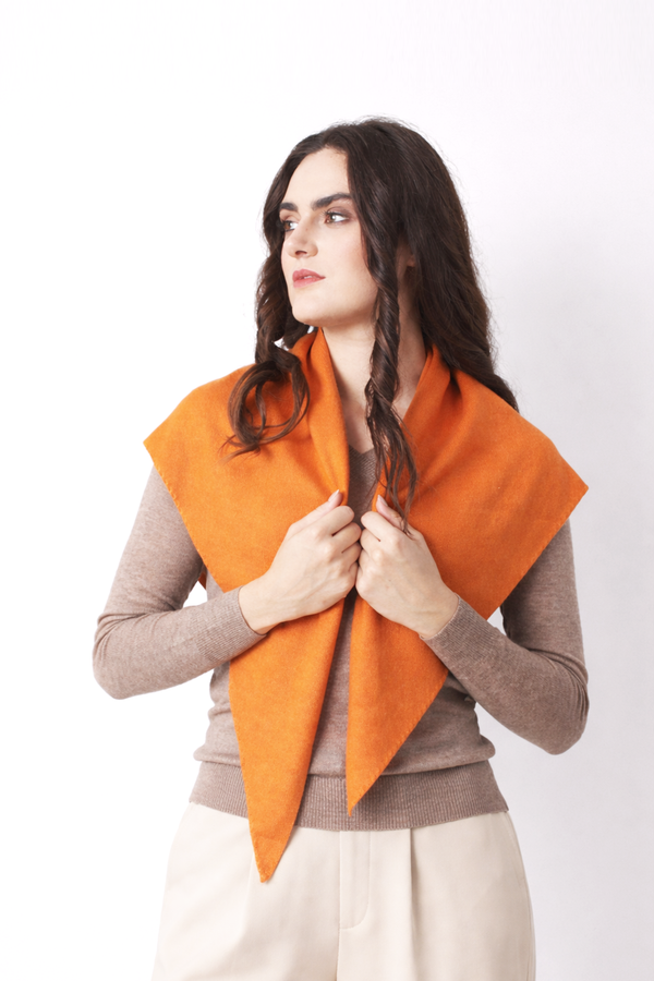 Russet Cashmere Neckerchief