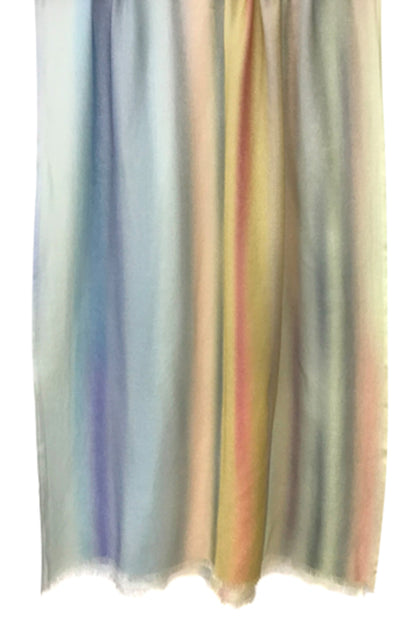 Seascape Silk Cashmere Scarf 2- Pashma Women's