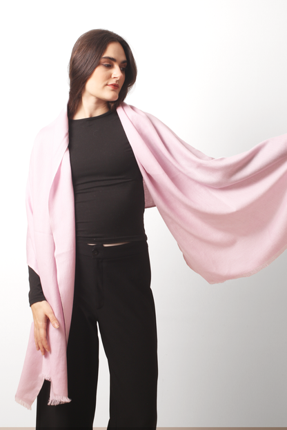 Shallot Silk Cashmere Twill Scarf