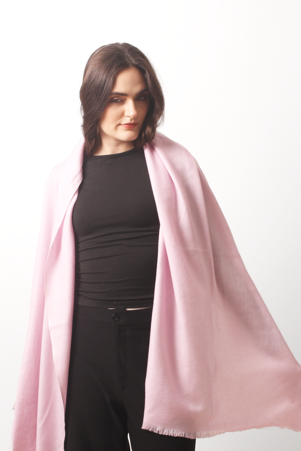 Shallot Silk Cashmere Twill Scarf