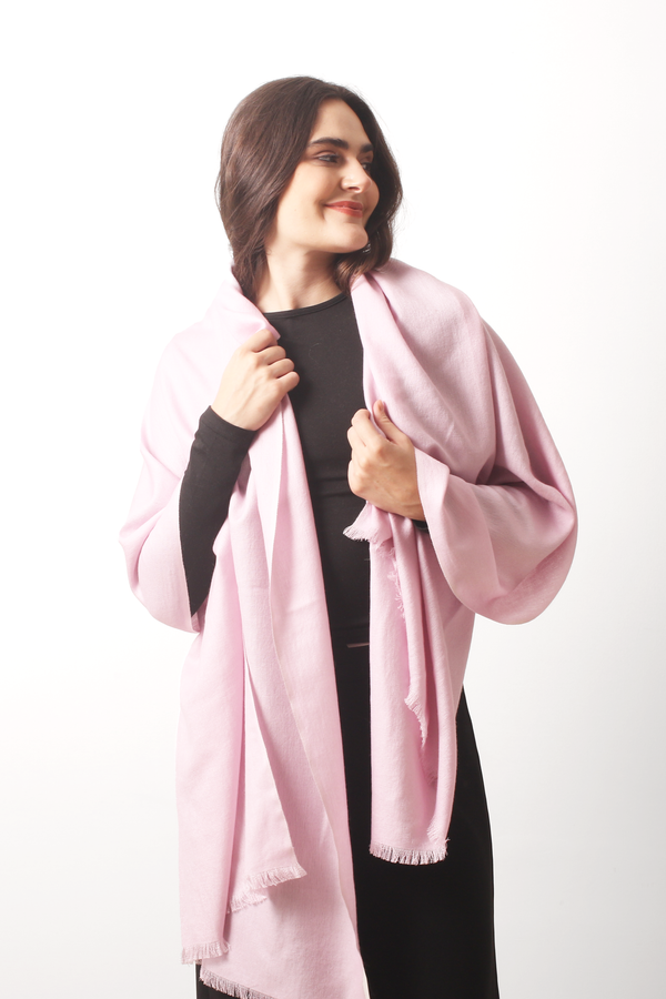 Shallot Silk Cashmere Twill Scarf