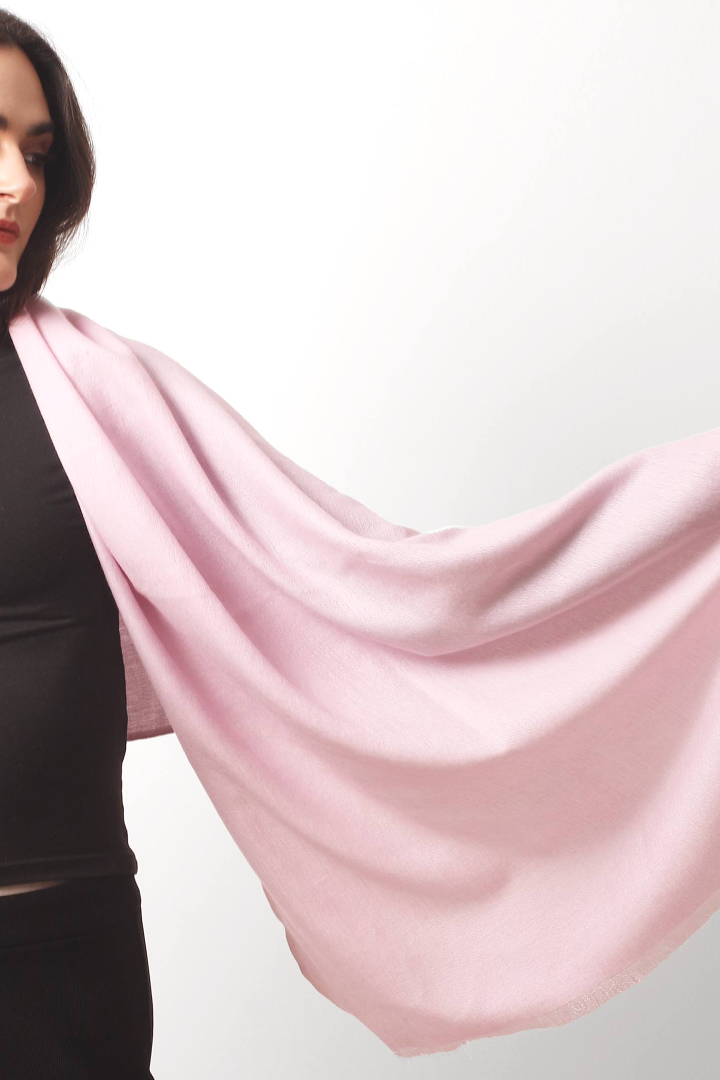 Shallot Silk Cashmere Twill Scarf