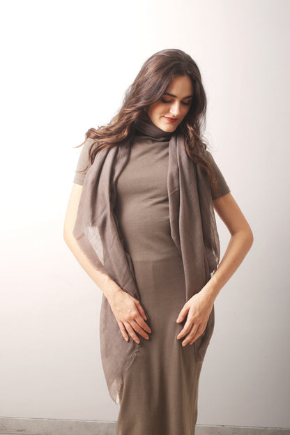 Stormy Cashmere Air Scarf