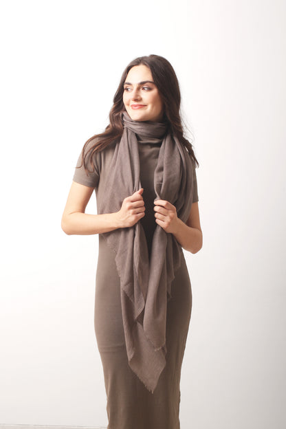 Stormy Cashmere Air Scarf