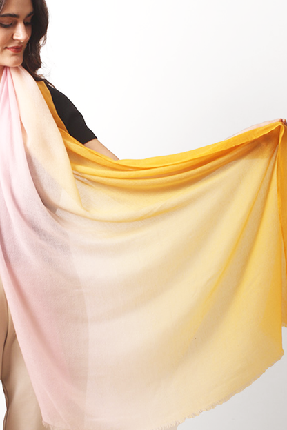 Sunray Ombre Diamond Cashmere Scarf