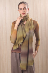 wool cashmere marshes colorplay scarf