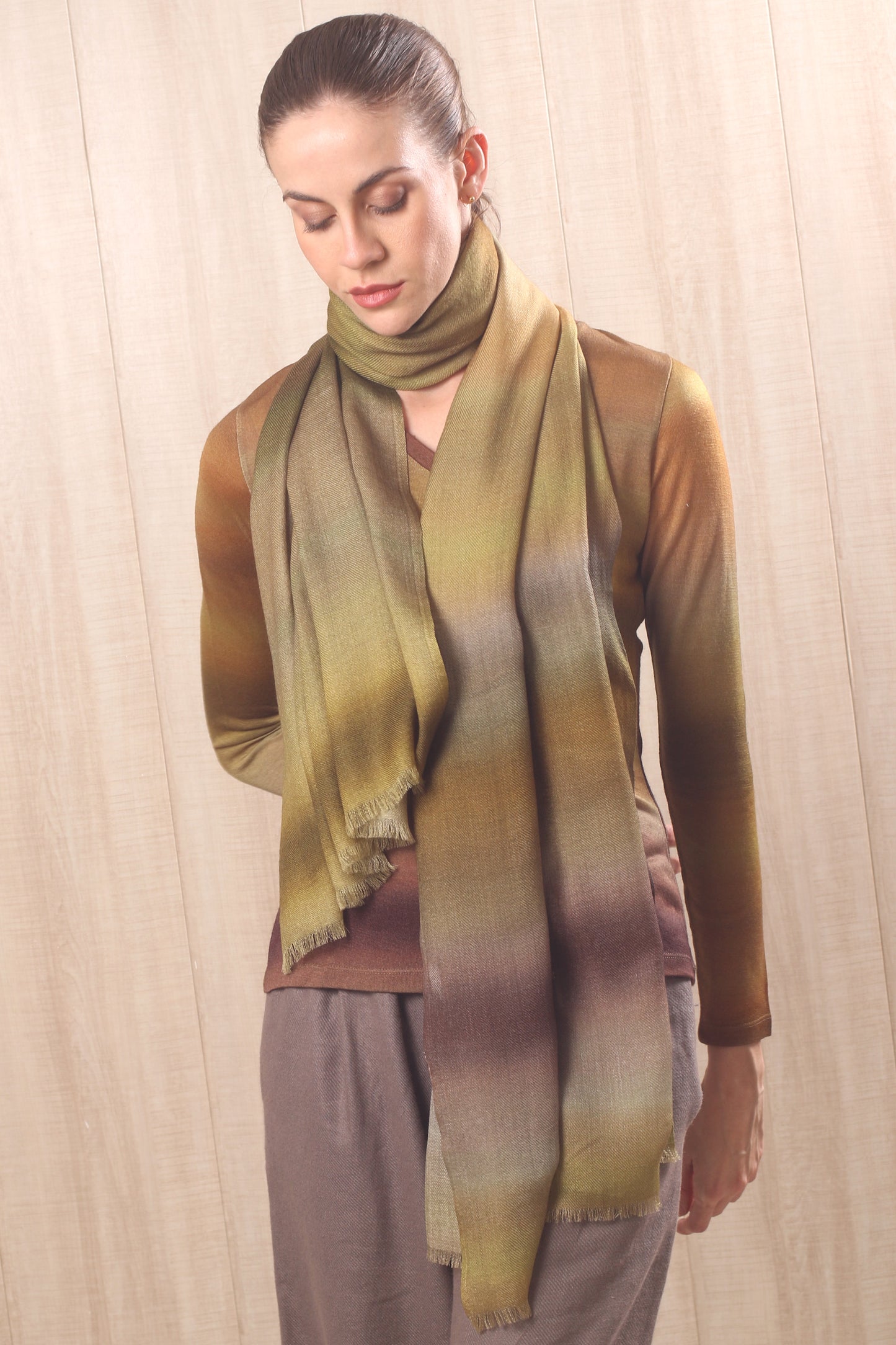 Meadow Silk Cashmere Scarf