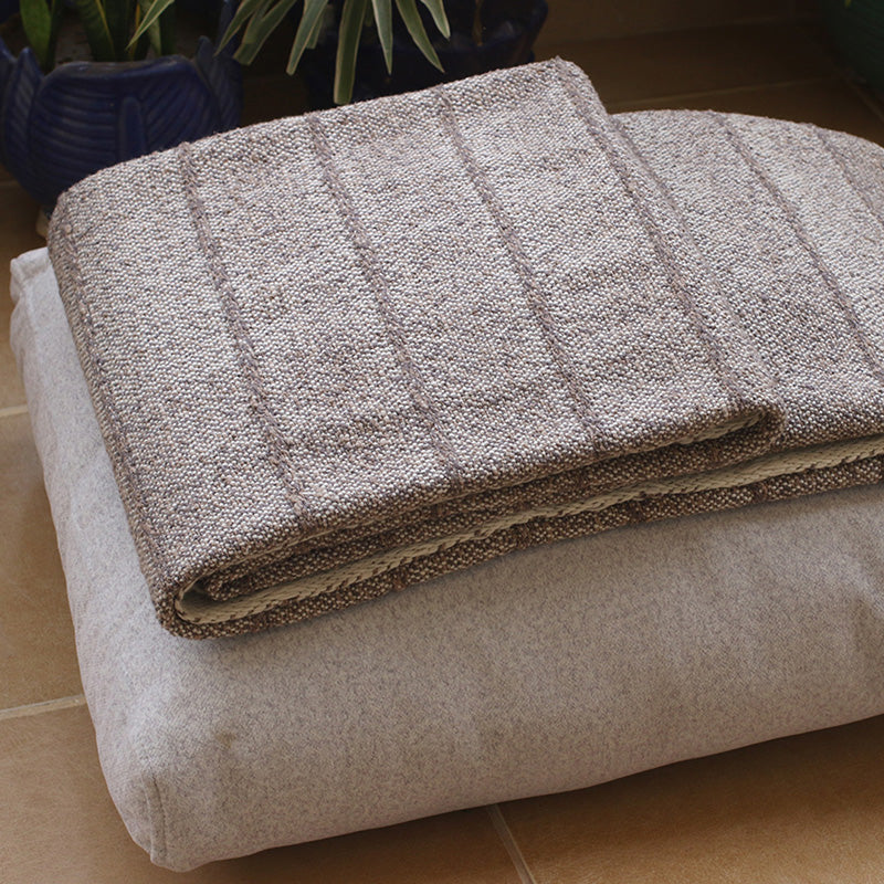 Cotton Wool Speckled Throw : Edward