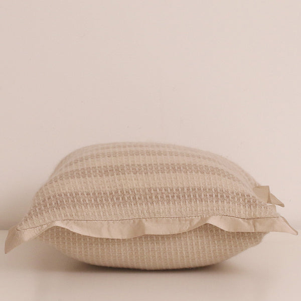 Cashmere Natural Cushion - Victoria