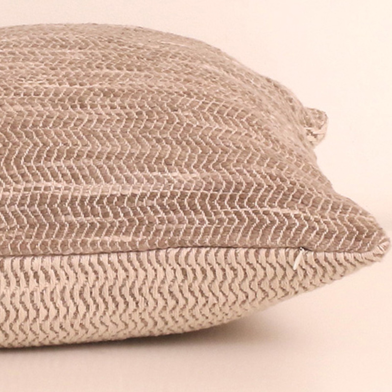 Space Dyed Cotton Wool Cushion - Azalea