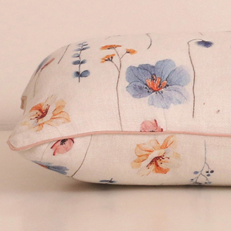 Floral Linen Cushion : Willow