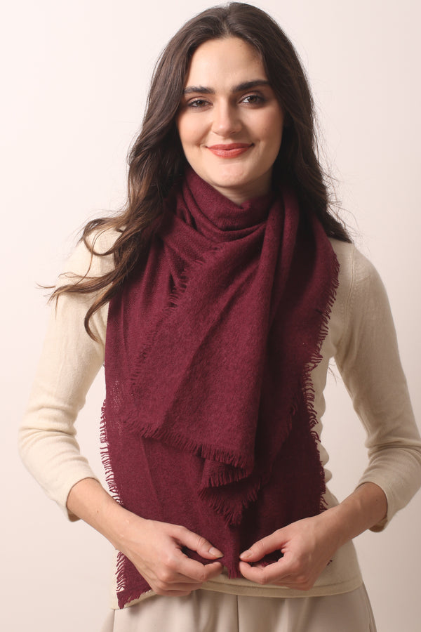 Forest  Knitted Cashmere Scarf