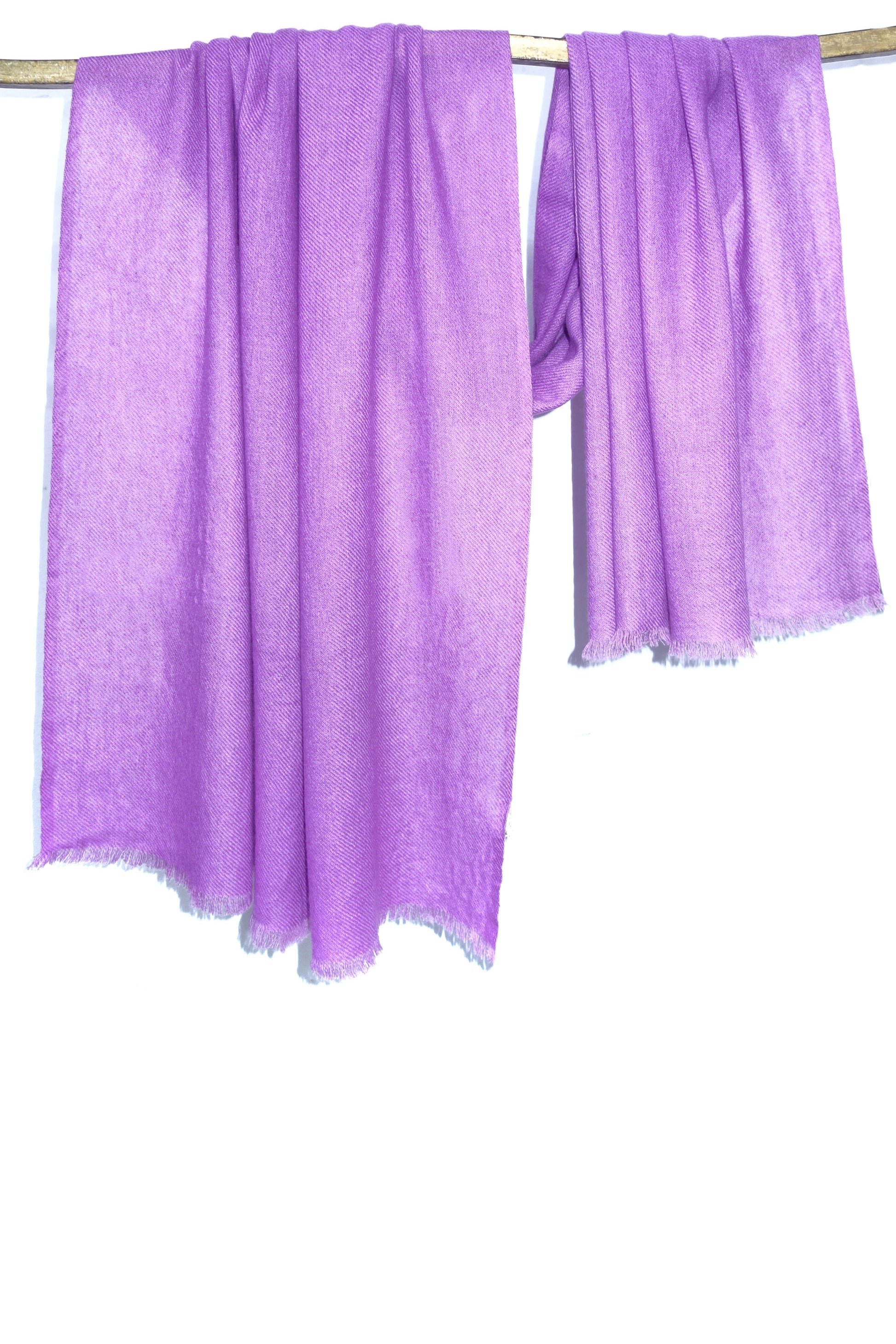Vibrant Lavender Felted Cashmere Scarf 1- Pashma Women's
