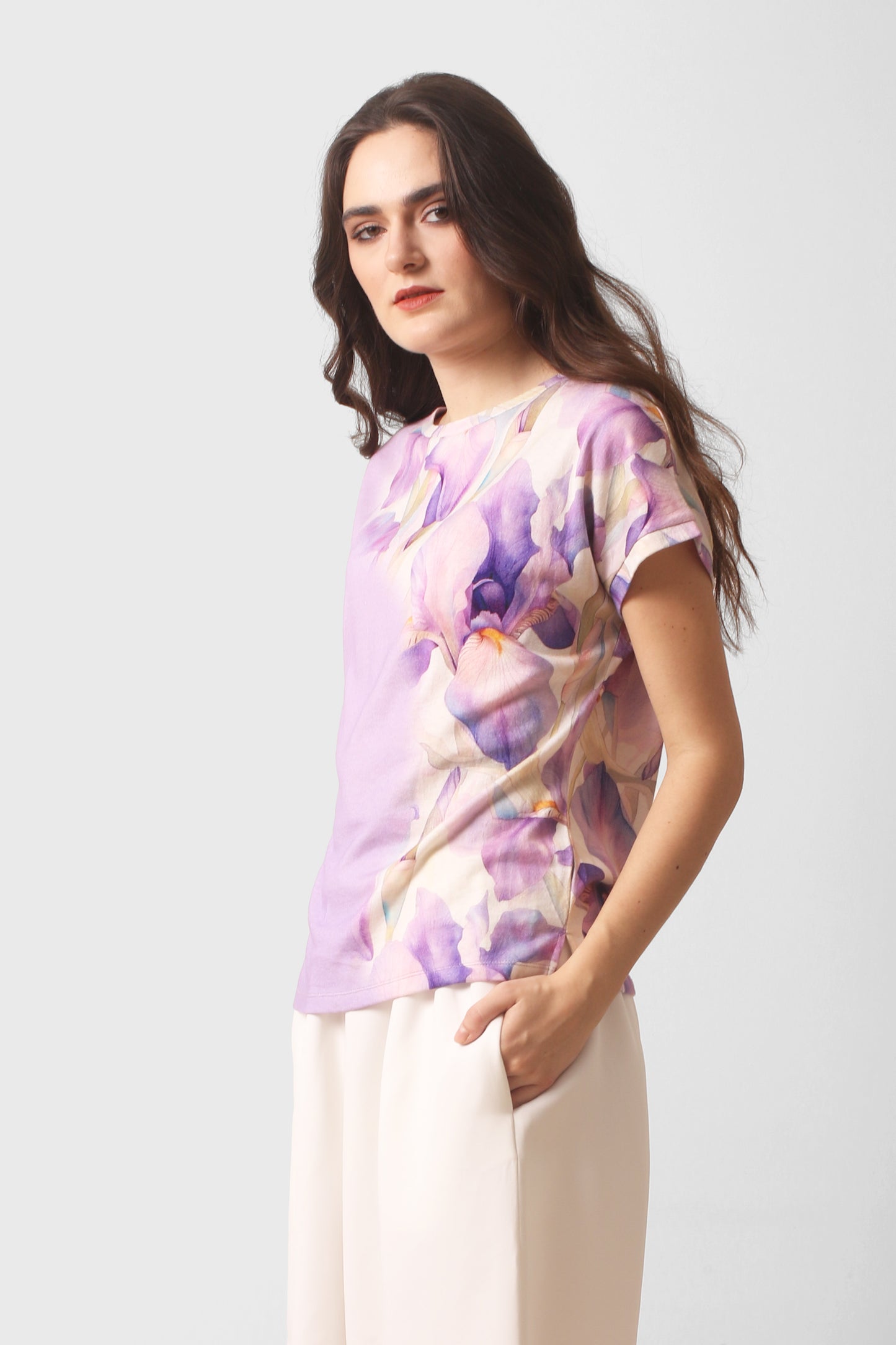 lilac_floral_print_cotton_cashmere_T-shirt_5-_Pashma_Women_s