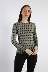 Silk Wool Cashmere Sweater and Scarf Set