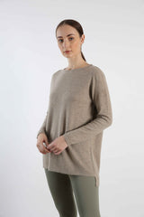 Brown Cashmere Sweater