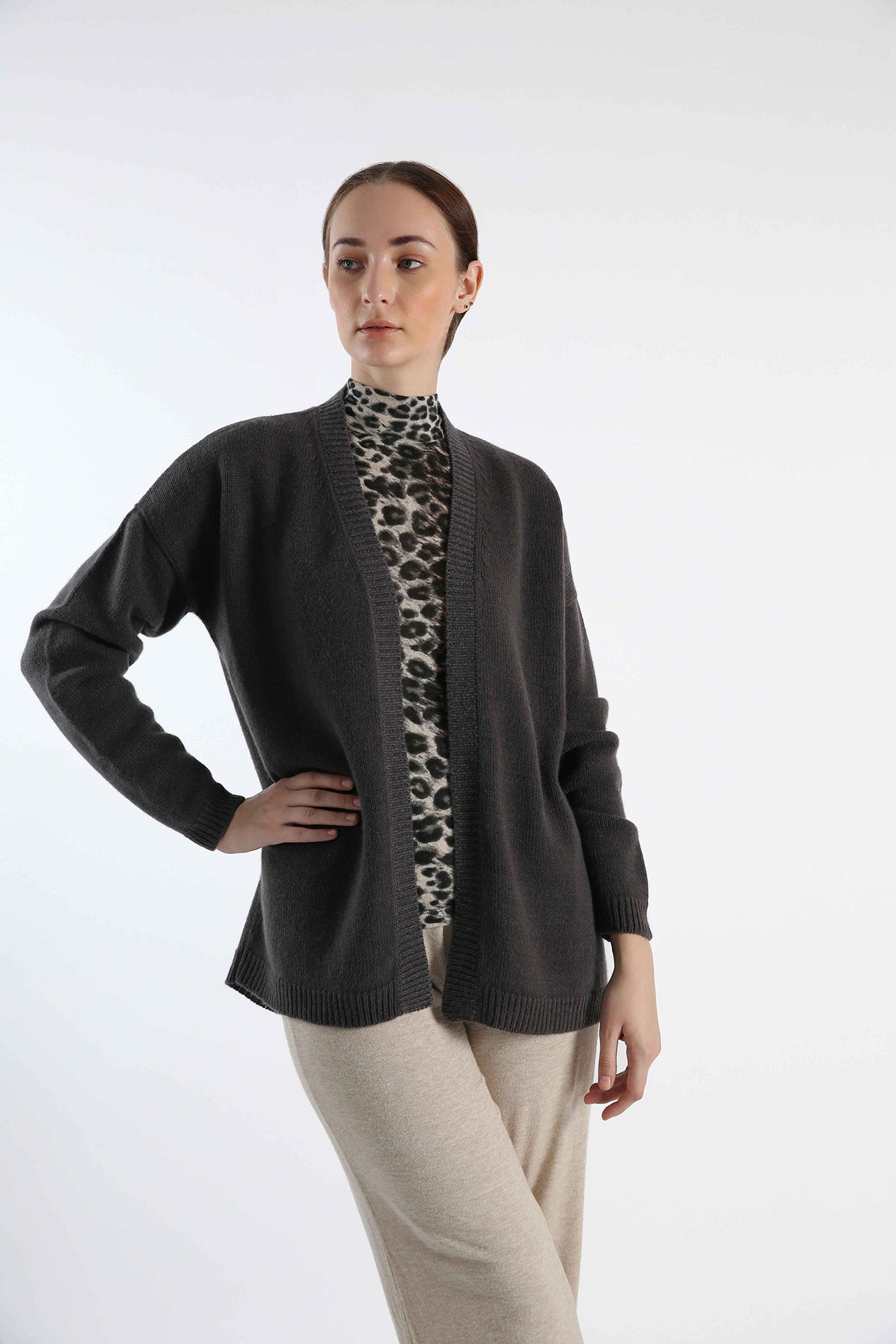 pure cashmere cardigan